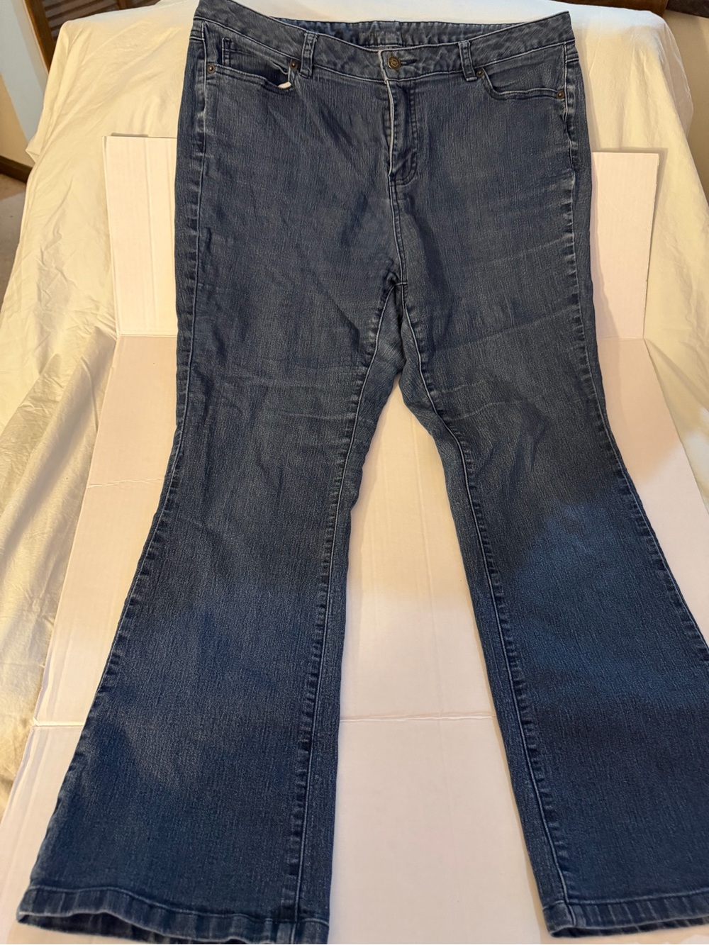 #241 Classic Women's Dark Blue Bootcut Jeans